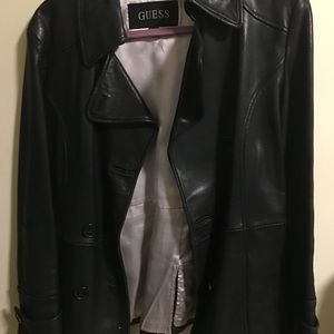 Guess leather jacket